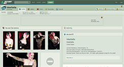 Desktop Screenshot of inkerbella.deviantart.com