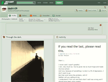 Tablet Screenshot of dashi-09.deviantart.com