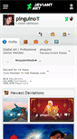 Mobile Screenshot of pinguino.deviantart.com