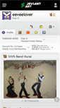 Mobile Screenshot of eeveelover.deviantart.com