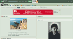 Desktop Screenshot of aeisnor.deviantart.com