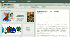 Desktop Screenshot of amcalmaron.deviantart.com