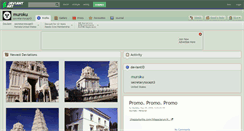 Desktop Screenshot of muroku.deviantart.com