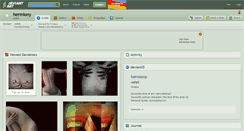 Desktop Screenshot of hermiony.deviantart.com