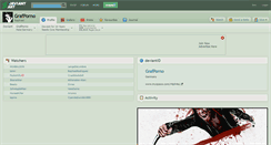 Desktop Screenshot of grafporno.deviantart.com