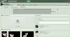 Desktop Screenshot of horiarave.deviantart.com