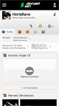 Mobile Screenshot of horiarave.deviantart.com
