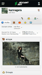 Mobile Screenshot of kannagara.deviantart.com