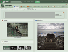 Tablet Screenshot of kannagara.deviantart.com