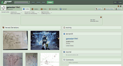 Desktop Screenshot of gamester1941.deviantart.com