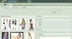 Desktop Screenshot of gishy.deviantart.com