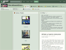 Tablet Screenshot of fma-latinoamerica.deviantart.com