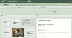 Desktop Screenshot of claus1.deviantart.com