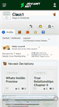 Mobile Screenshot of claus1.deviantart.com