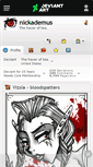 Mobile Screenshot of nickademus.deviantart.com