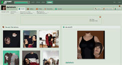 Desktop Screenshot of darkshein.deviantart.com