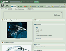 Tablet Screenshot of f-b-d.deviantart.com