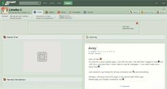 Desktop Screenshot of limette-x.deviantart.com