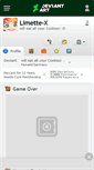 Mobile Screenshot of limette-x.deviantart.com