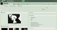 Desktop Screenshot of jeffstrange.deviantart.com