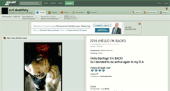 Desktop Screenshot of evil-deathfairy.deviantart.com