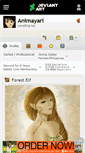 Mobile Screenshot of animayari.deviantart.com