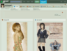Tablet Screenshot of animayari.deviantart.com