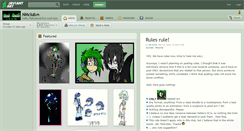 Desktop Screenshot of nmclub.deviantart.com