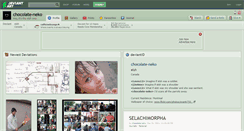 Desktop Screenshot of chocolate-neko.deviantart.com