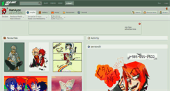 Desktop Screenshot of manayce.deviantart.com