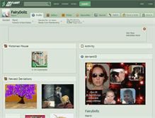 Tablet Screenshot of fairydollz.deviantart.com