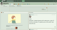 Desktop Screenshot of daphneeeee.deviantart.com