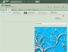 Tablet Screenshot of kaia-ulv.deviantart.com