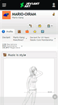 Mobile Screenshot of mario-oiram.deviantart.com