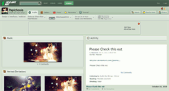 Desktop Screenshot of papichoolo.deviantart.com