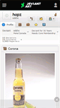 Mobile Screenshot of hopz.deviantart.com
