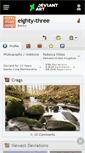 Mobile Screenshot of eighty-three.deviantart.com