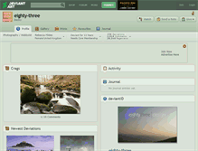 Tablet Screenshot of eighty-three.deviantart.com