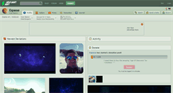 Desktop Screenshot of espasse.deviantart.com