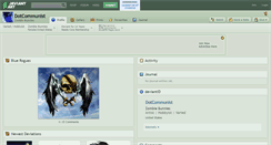 Desktop Screenshot of dotcommunist.deviantart.com