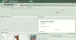 Desktop Screenshot of foxgoddessyoko.deviantart.com