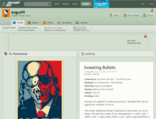 Tablet Screenshot of angus99.deviantart.com