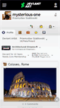 Mobile Screenshot of mysterious-one.deviantart.com