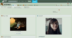 Desktop Screenshot of anniebogoni.deviantart.com