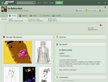 Tablet Screenshot of in-retro-noir.deviantart.com