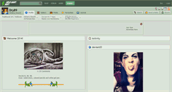 Desktop Screenshot of dry89.deviantart.com