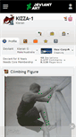 Mobile Screenshot of kizza-1.deviantart.com