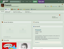 Tablet Screenshot of khaaanplz.deviantart.com