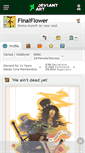 Mobile Screenshot of finalflower.deviantart.com