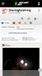 Mobile Screenshot of drawingforaliving.deviantart.com